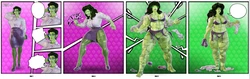 [LewdxCube] She-Hulk Wardrobe Malfunction (Marvel)