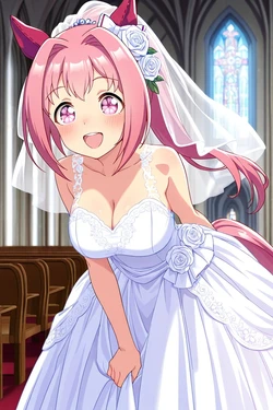 [minakaze] Haru Urara wedding dress [AI Generated]