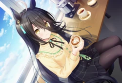 想要和训练员一起喝咖啡的曼城茶座(Uma Musume) 【AI Generated】