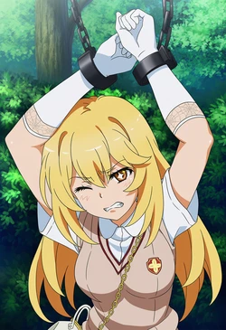 チート能力で拘束され胸を揉みしだかれ思わず感じる食蜂操祈 [AI Generated]