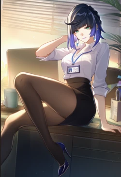 [Isterya] Office Yelan [AI Generated]
