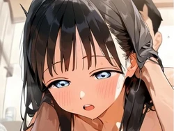 [日曜日のままま AIイラスト個人製作] 明日ちゃんの脱衣所エッチ！（99枚） (明日ちゃんのセーラー服) [AI Generated]