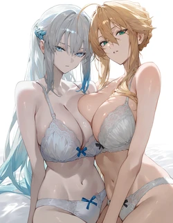 [Bell] Artoria pendragon ＆ Morgan le fay【Yuri】[AI Generated]