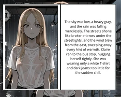 Unexpected Encounters in the Rain (Chapter 1) English language, work in progress [AI Generated]