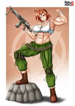 [RokumaruArt] Sami & Lash (Advance Wars)