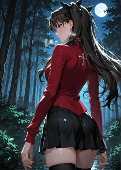 [KALA AI NFSW] Tohsaka Rin - Fate Grand Order (AI Generated)