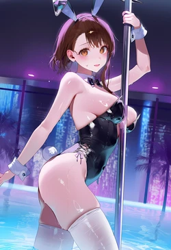 apaper)0925 [nisekoi] onodera kosaki Bunny BWC [AI Generated]