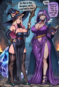 [Neroshiboshi] Ahri & Evelynn's tentacles trap (League of legends) [AI Generated]