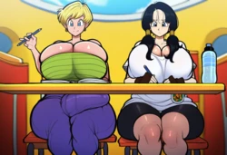 [Doranne] Videl x futa Erasa [AI generated]
