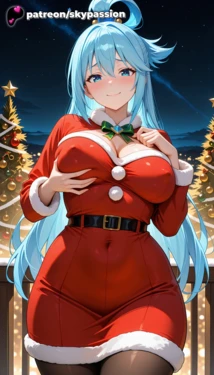 [SkyPassion] Aqua 🎄❄️ (Konosuba) | New Year Edition [AI Generated]