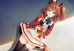 真弓快车喜欢拍照(Uma Musume) 【AI Generated】