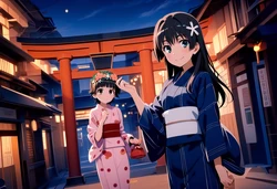 [タカーノ] 佐天涙子＆初春飾利 - 温泉エッチ (とある科学の超電磁砲) [60p] (Patreon) [AI Generated]