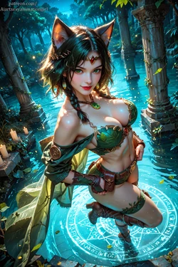 [Patreon] [AiASAG] [4K] 😽Natalia girls🐾 - Preview [AI Generated]