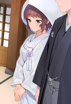 [sirokata] NTR: Twisted Love on the Wedding Night + After [AI Generated]