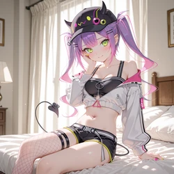 YumiKoi 常闇トワ Towa Tokoyami (Patreon) [AI Generated]