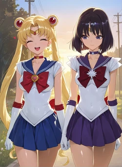 2025-12-08 SailorMoon x SailorSaturn RAMETAKI (PATREON) AI GENERATE [AI Generated]