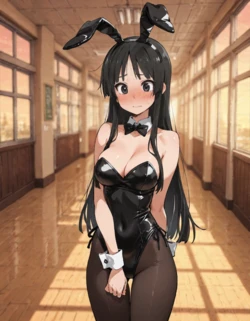 NTR＆BBC ERION Akiyama mio Bunny [AI Generated]