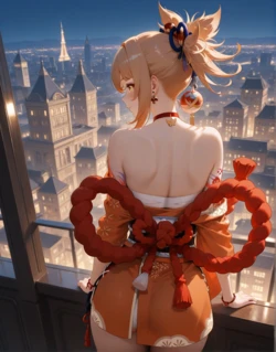 [Anh Dang/Reno] Yoimiya - Genshin Impact (Patreon) (AI Generated)