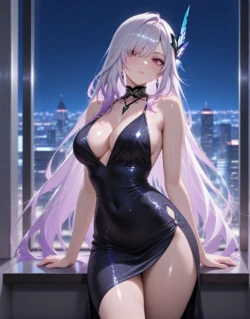 [Anh Dang/Reno] Skirk - Genshin Impact (Patreon) (AI Generated)