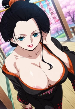 Geisha RObin's Tease [AI Generated]
