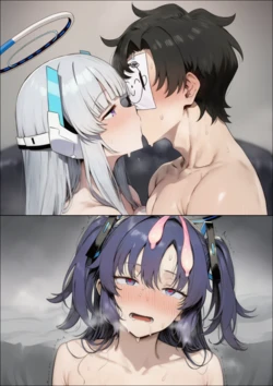 [Pixiv] 無糖ノ夜 (41564466) - Yuuka: Reverse NTR [AI Generated]