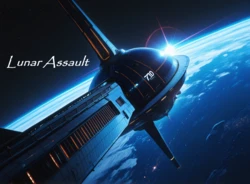 Lunar Assault (Fan Art) [AI Generated]