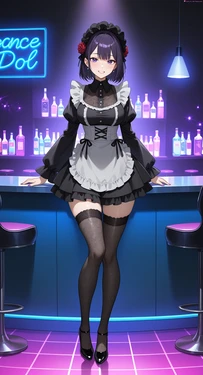 [NatsuYoru] Kuroe Shizuku (kitagawa Marin) (kitagawa Marin) [AI Generated]