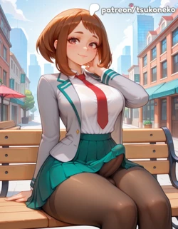 [TsukoNeko] Ochaco Uraraka (My Hero Academia) [AI Generated]