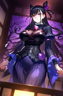 Flowersbeautiful - 12b11.Murasaki Shikibu 紫式部(Fate) BBC FGO【218p】 (Patreon) [AI Generated]