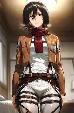 Flowersbeautiful - 12b9.進撃の巨人 BBC ミカサ・アッカーマン[207p] [AI Generated]