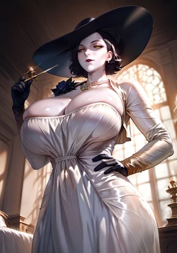 Flowersbeautiful - 12b10.オルチーナ・ドミトレスク バイオハザード8 212p [AI Generated]