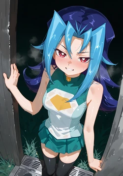 [Custom Firingu X] Kamishiro Rio (Yu-Gi-Oh!) [AI Generated]