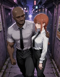 NTR＆BBC ERION Makima BBC lose [AI Generated]