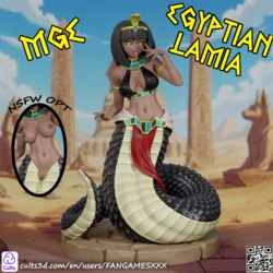 MGE - Egyptian Lamia STL Figure
