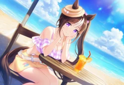 北港火山的夏日合宿之旅(Uma Musume) 【AI Generated】