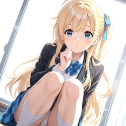 pantyless - Yuuko Hiiragi - Chitose is in the Ramune Bottle (Patreon) [AI Generated]