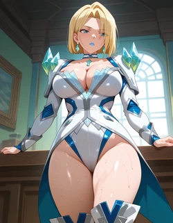 Purpleh31 - Emma Frost default outfit 235p (Patreon) (AI Generated)