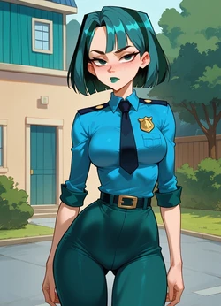 luzy2525 ai art galery [AI Generated] Gwen from Total Drama