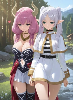 2025-12-10 Frieren x Aura RAMETAKI (PATREON) AI GENERATE [AI Generated]