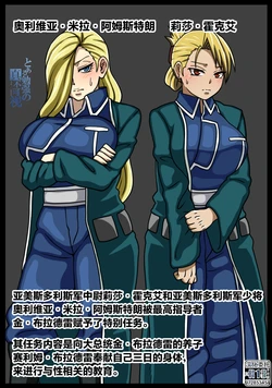 [海鮮堂 (マクジラ)] 鋼の錬金術師 リザ、オリヴィア慰安旅行[中國翻譯]