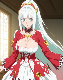 Purpleh31 - Lailah (Tales of Zestiria) default outfit 262p (Patreon) (AI Generated)