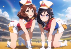 [タカーノ] 黄前久美子＆田中あすか - パンツ見せ／マーチングコスチュームエッチ (響け！ユーフォニアム) [147p] (Patreon) [AI Generated]