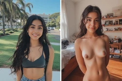 Intimate College Babes [AI Generated]