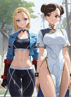 2025-12-11 Chun-Li x Cammy RAMETAKI (PATREON) AI GENERATE [AI Generated]