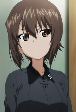 [Kichiku-Sensei] nishizumi maho [AI Generated]