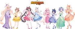 [NEKO WORKs] NekoPara Series Characters set