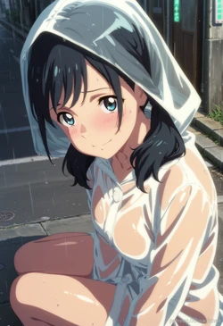 [AIusagichan] 天気の子 天野 陽菜 Weathering with You Hina Amano 604P [AI Generated]