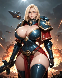 [Konoha Waifus] Adepta Sororitas [AI Generated]