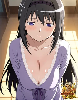 Homura Akemi hentai (mature version) | Madoka Magica parody [AI Generated]