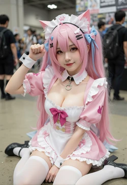 My realistic AI cosplay animated [ai generated]